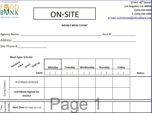 Weekly Meal Count Form 2014.ON-SITE