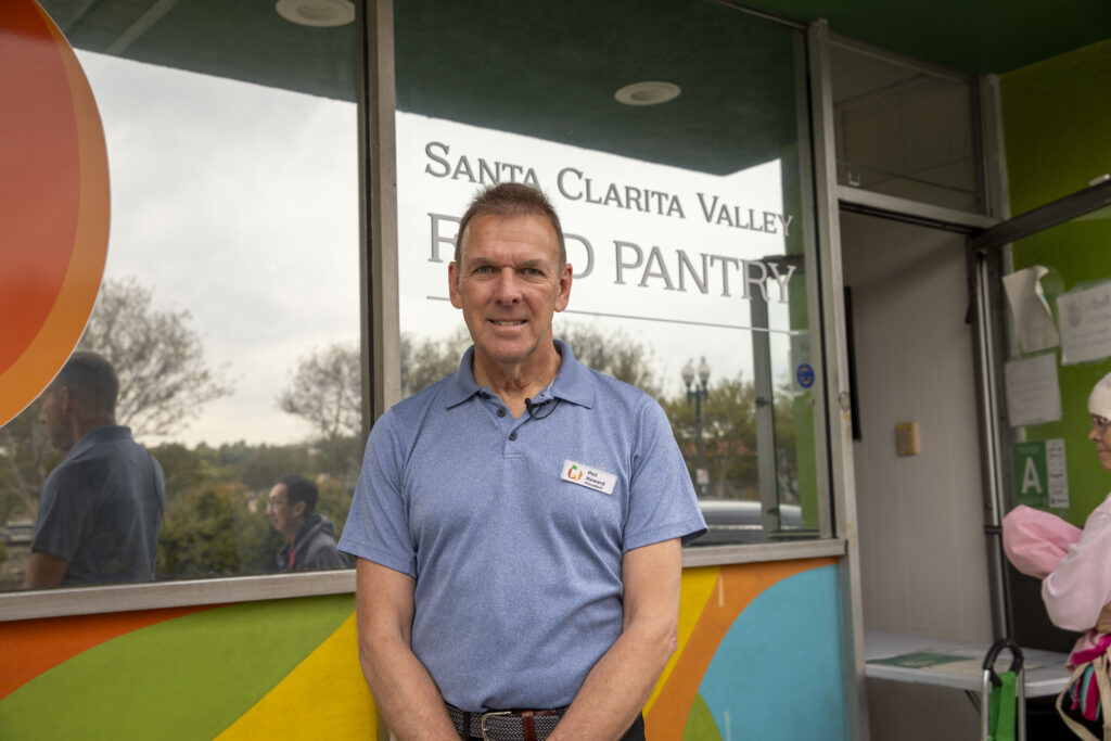 Phil Howard, President of the Santa Clarita Valley Food Pantry