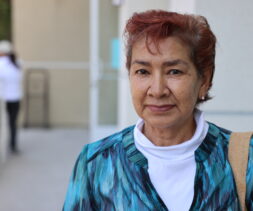 Maria Teresa, food recipient at Hollywood Community Housing