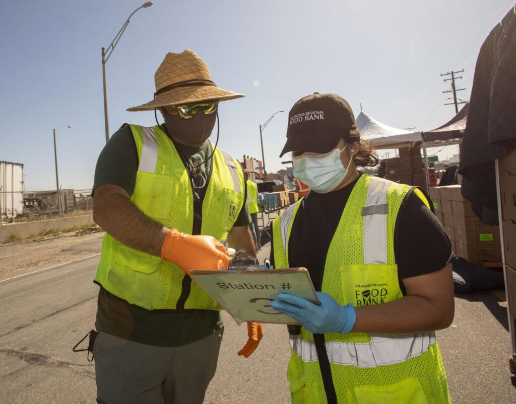 Disaster response, LA Regional Food Bank